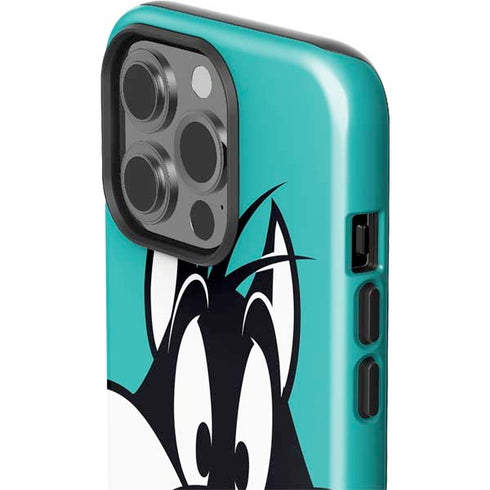 Looney Tunes Sylvester Zoomed In iPhone 14 Pro Impact Case