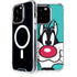 Looney Tunes Sylvester Zoomed In iPhone 14 Pro MagSafe Case
