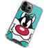 Looney Tunes Sylvester Zoomed In iPhone 15 Pro Max Clear Case