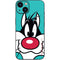 Looney Tunes Sylvester Zoomed In iPhone 14 Skin