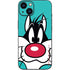 Looney Tunes Sylvester Zoomed In iPhone 14 Skin