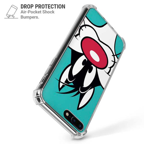 Looney Tunes Sylvester Zoomed In iPhone 7/8 Plus Clear Case