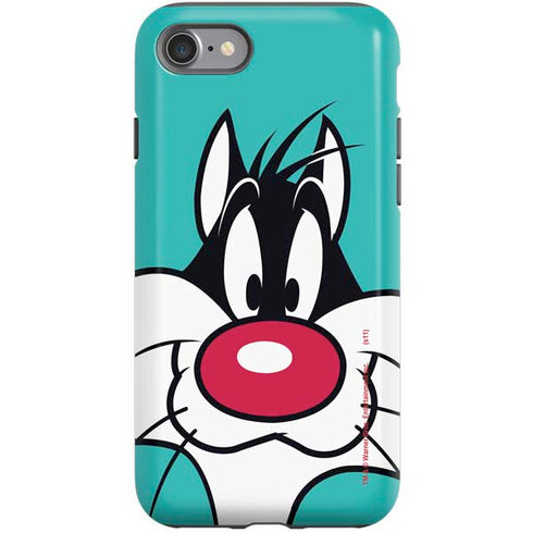 Looney Tunes Sylvester Zoomed In iPhone SE (2nd & 3rd Gen) Pro Case