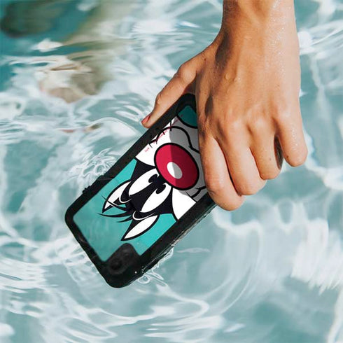 Looney Tunes Sylvester Zoomed In iPhone XR Waterproof Case