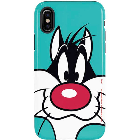 Looney Tunes Sylvester Zoomed In iPhone XS Pro Case