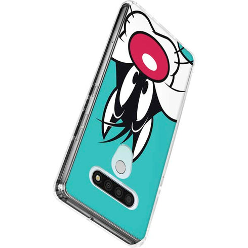 Looney Tunes Sylvester Zoomed In LG Stylo 6 Clear Case
