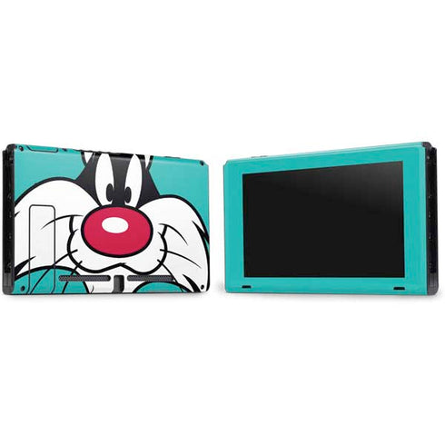 Looney Tunes Sylvester Zoomed In Nintendo Switch Bundle Skin