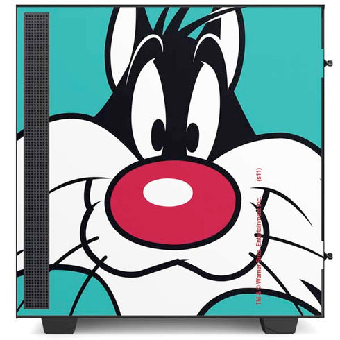 Looney Tunes Sylvester Zoomed In NZXT H510 Compact ATX Mid-Tower Case Skin