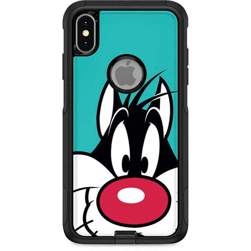Looney Tunes Sylvester Zoomed In Otterbox Commuter iPhone Skin