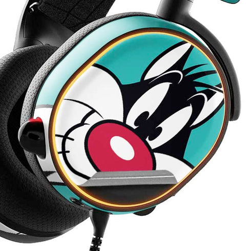Looney Tunes Sylvester Zoomed In SteelSeries Arctis 3 Skin
