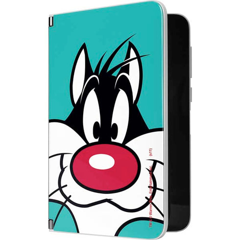 Looney Tunes Sylvester Zoomed In Surface Duo Skin