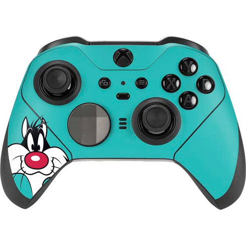Looney Tunes Sylvester Zoomed In Xbox Elite Wireless Controller Series 2 Skin