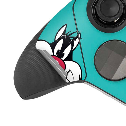 Looney Tunes Sylvester Zoomed In Xbox Elite Wireless Controller Series 2 Skin