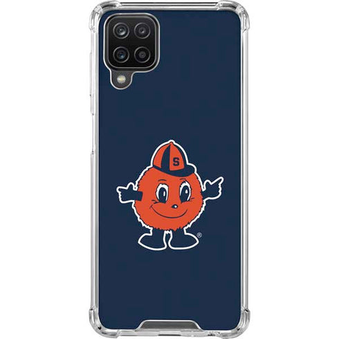 Syracuse Orange Mascot Galaxy A12 Clear Case