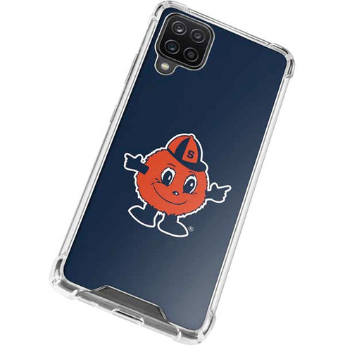 Syracuse Orange Mascot Galaxy A12 Clear Case