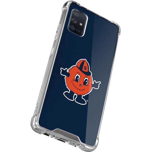 Syracuse Orange Mascot Galaxy A71 5G Clear Case