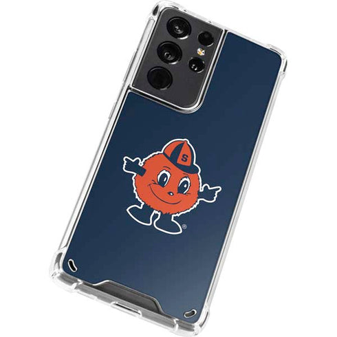 Syracuse Orange Mascot Galaxy S21 Ultra 5G Clear Case