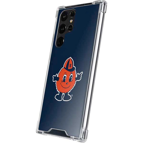 Syracuse Orange Mascot Galaxy S22 Ultra Clear Case