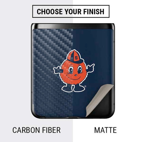 Syracuse Orange Mascot Galaxy Z Flip Skin