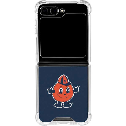 Syracuse University Orange Mascot Galaxy Z Flip5 5G Clear Case