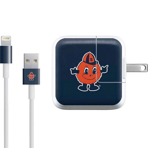 Syracuse Orange Mascot iPad Charger (10W USB) Skin