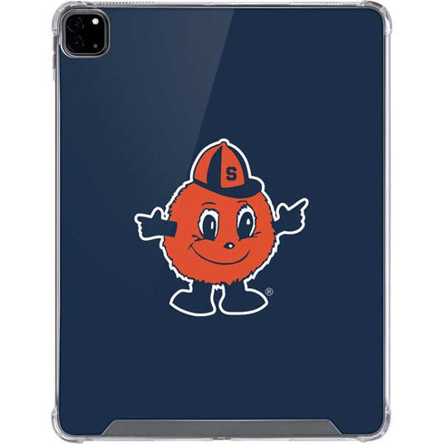 Syracuse Orange Mascot iPad Pro 12.9in (2020) Clear Case