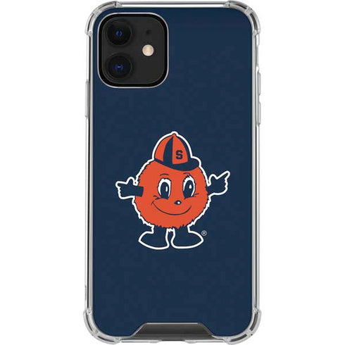 Syracuse Orange Mascot iPhone 12 Clear Case