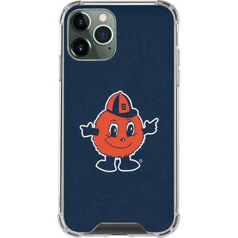 Syracuse Orange Mascot iPhone 12 Pro Clear Case