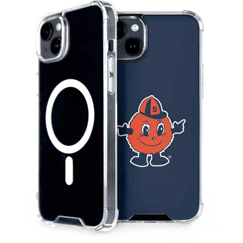 Syracuse University Orange Mascot iPhone 15 Plus MagSafe Case