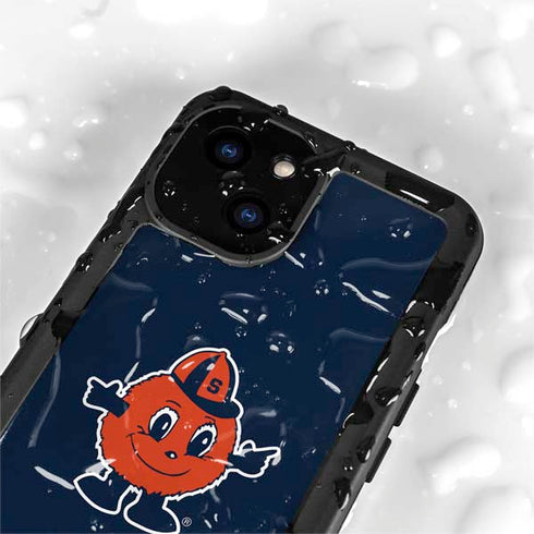 Syracuse University Orange Mascot iPhone 15 Plus Waterproof Case
