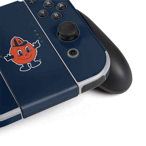 Syracuse Orange Mascot Nintendo Switch OLED (2021) Skin