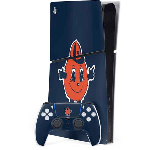 Syracuse University Orange Mascot PS5 Slim Digital Edition Console Skin