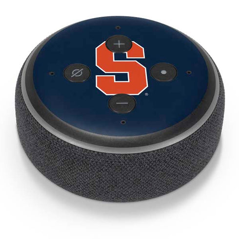 Syracuse University S Logo Amazon Echo Dot Skin