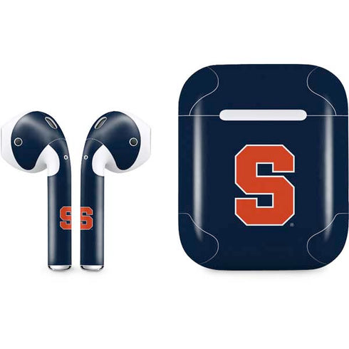 Syracuse S Apple AirPods Skin