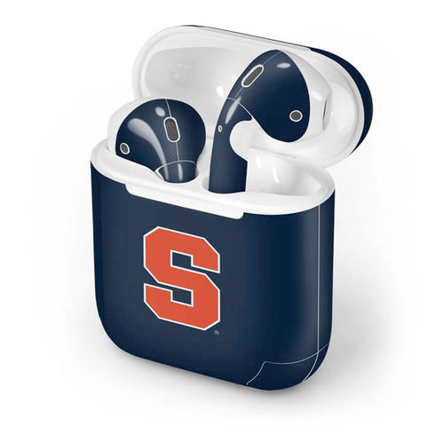 Syracuse S Apple AirPods Skin