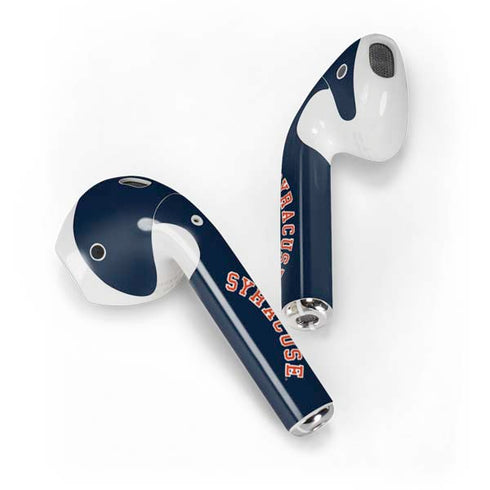 Syracuse S Blue Apple AirPods 2 Skin