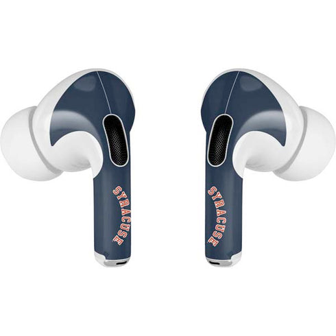 Syracuse S Blue Apple AirPods Pro Skin