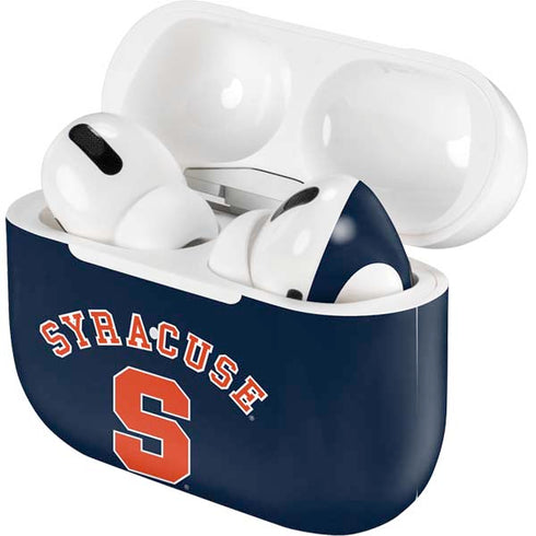 Syracuse S Blue Apple AirPods Pro Skin