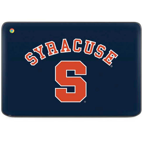 Syracuse University S Blue HP Chromebook Skin
