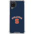 Syracuse S Blue Galaxy A12 Clear Case