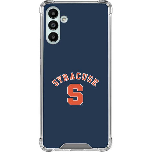Syracuse S Blue Galaxy A13 5G Clear Case