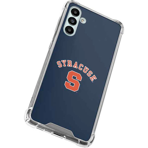 Syracuse S Blue Galaxy A13 5G Clear Case