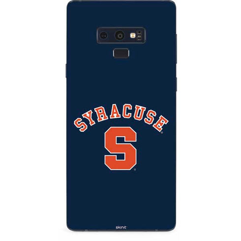 Syracuse S Blue Galaxy Note 9 Skin