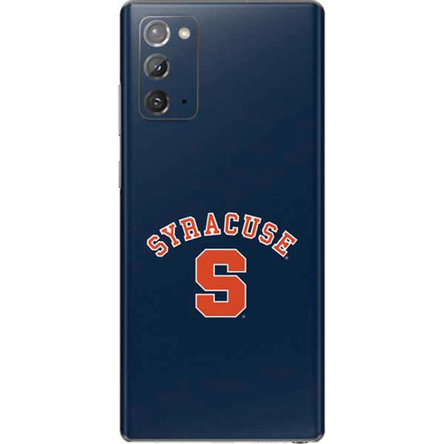Syracuse S Blue Galaxy Note20 5G Skin
