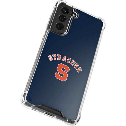 Syracuse S Blue Galaxy S22 Plus Clear Case