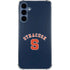 Syracuse University S Blue Galaxy S24 Clear Case