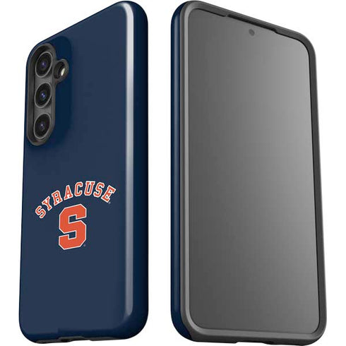 Syracuse University S Blue Galaxy S24 Plus Impact Case