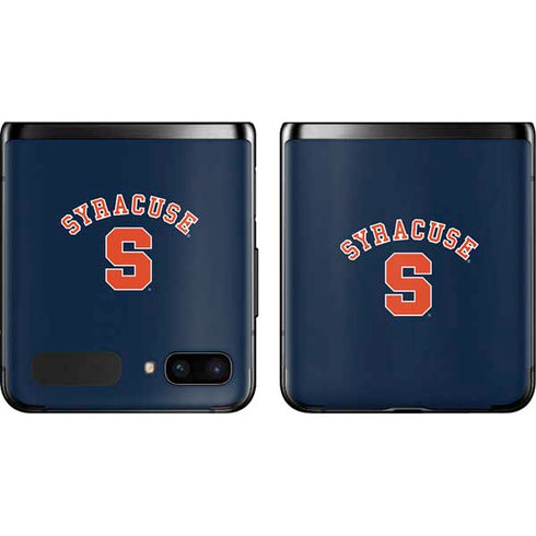 Syracuse S Blue Galaxy Z Flip Skin