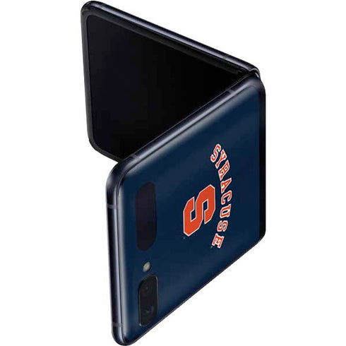 Syracuse S Blue Galaxy Z Flip Skin