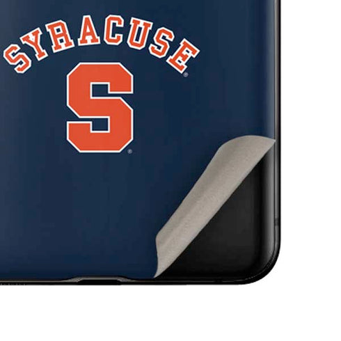 Syracuse S Blue Galaxy Z Flip Skin